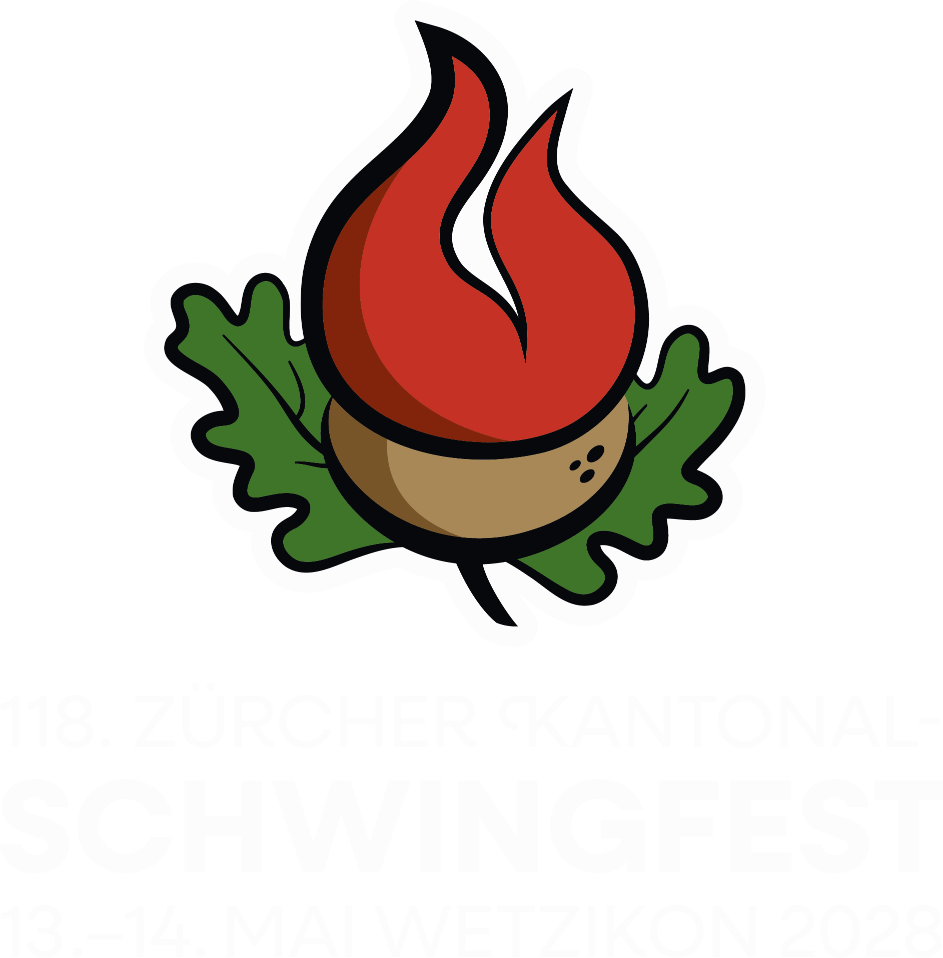 Logo 118. Zürcher Kantonalschwingfest, 13.–14. Mai Wetzikon 2028